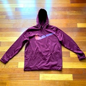 Nike Logo Sweatshirt Maroon Men’s Large